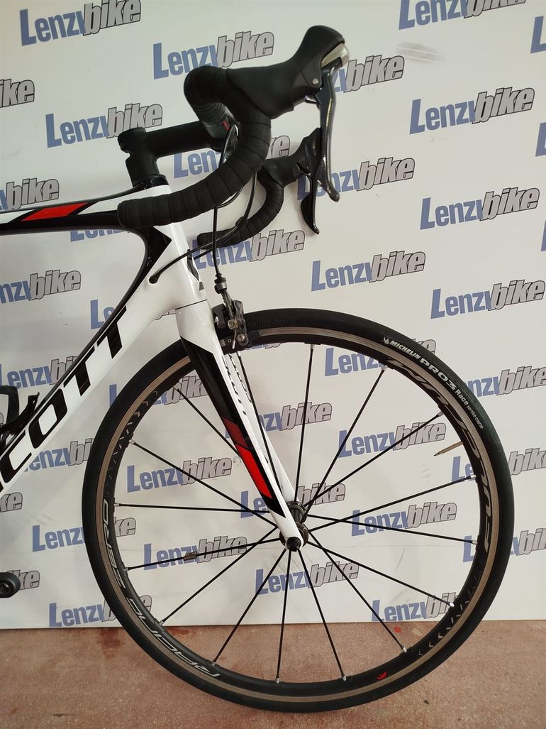Used Scott ADDICT 20 2016 Road & Gravel, White — image 5 of 7