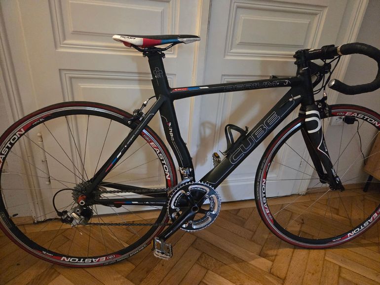 Used CUBE AERIUM HPA Pro 2017 2017 Road & Gravel, Black — image 1 of 6