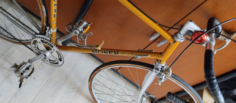 Used Moser Campagnolo Record 1977 Road & Gravel, Orange — image 4 of 8