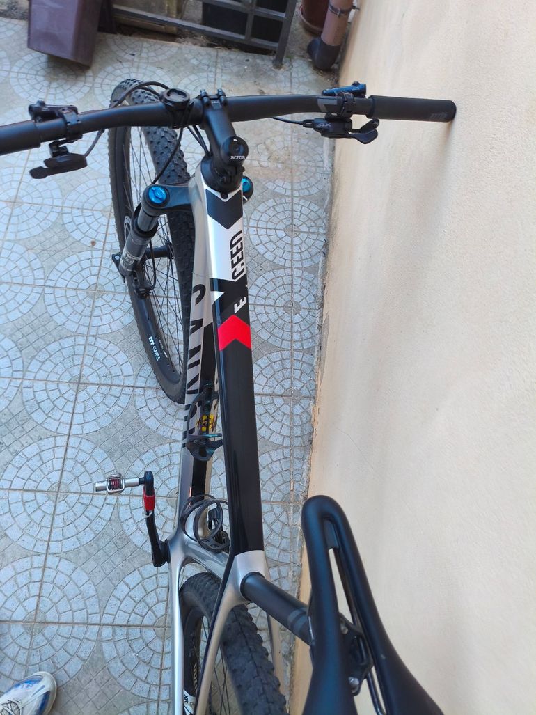 Used Canyon Exceed CF 6 2022 2022 Mountainbike, Light Gray, 29 — image 5 of 6