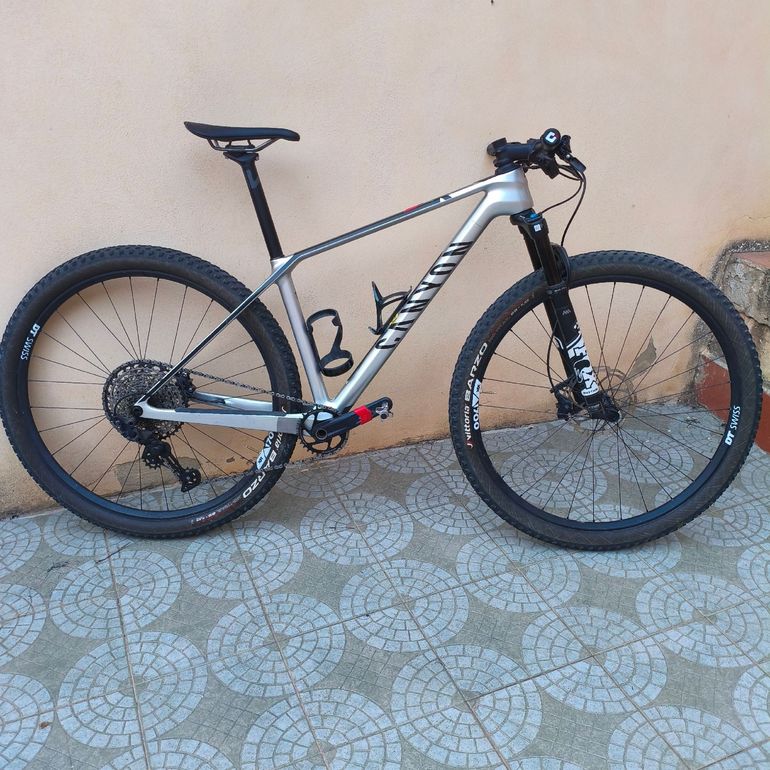 Used Canyon Exceed CF 6 2022 2022 Mountainbike, Light Gray, 29 — image 1 of 6