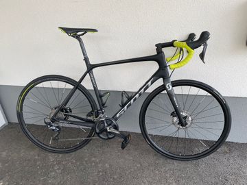 Used Scott Addict 10 disc 2018 2018 Road & Gravel, Black — image 2 of 10