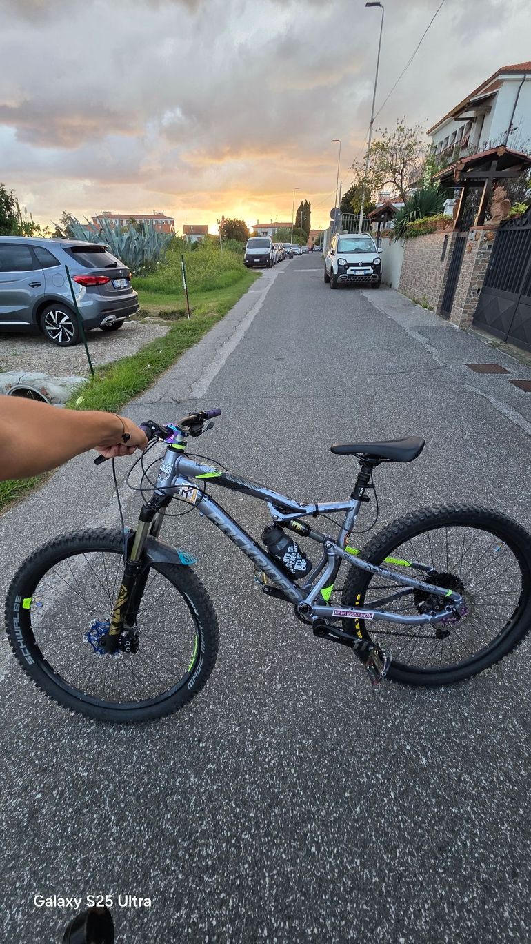 Used ROCKRIDER Full suspension Microshift 26 2023 Mountainbike, Light Gray — image 4 of 7