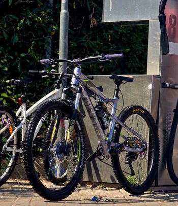Used ROCKRIDER Full suspension Microshift 26 2023 Mountainbike, Light Gray — image 6 of 7