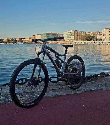 Used ROCKRIDER Full suspension Microshift 26 2023 Mountainbike, Light Gray — image 2 of 7
