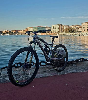 Used ROCKRIDER Full suspension Microshift 26 2023 Mountainbike, Light Gray — image 2 of 7