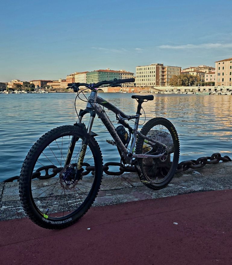 Used ROCKRIDER Full suspension Microshift 26 2023 Mountainbike, Light Gray — image 2 of 7