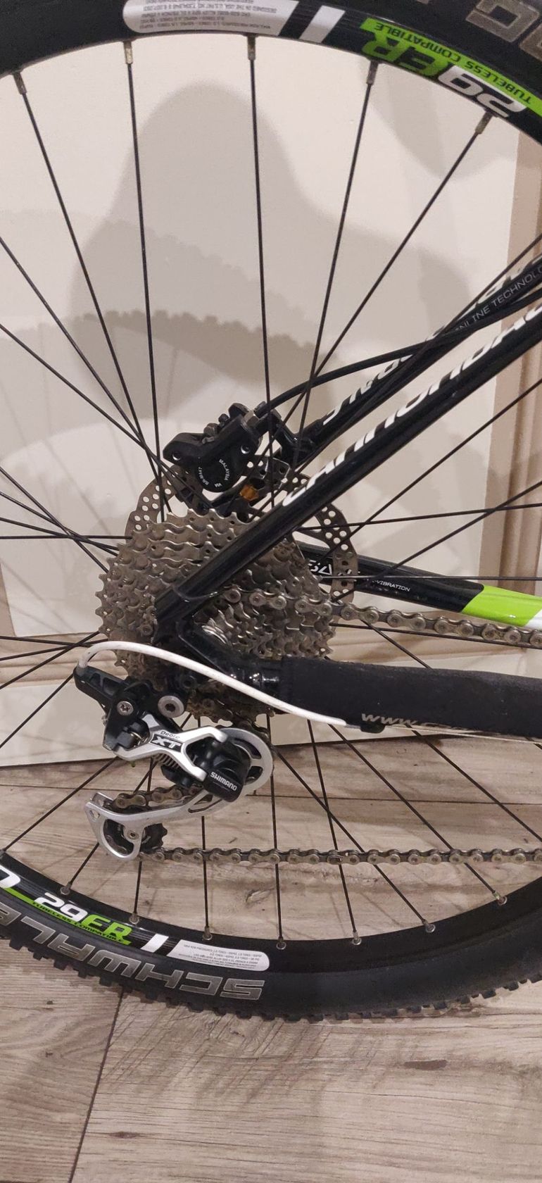 Used Cannondale F-si Shimano Deore XT 2018 Mountainbike, Black — image 3 of 9