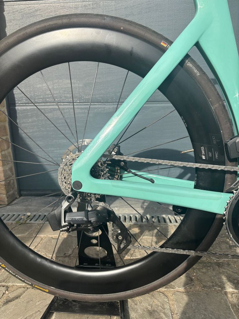 Used Canyon Aeroad CF SLX 7 eTap 2023 2023 Road & Gravel, Green — image 5 of 12