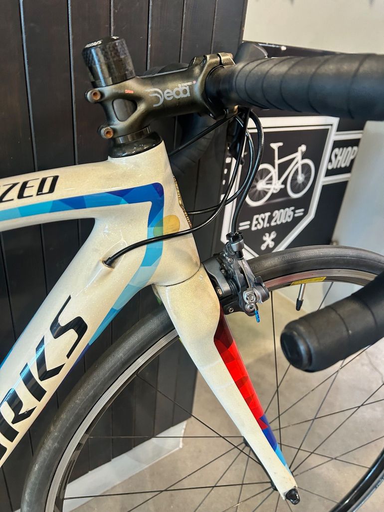 Used Specialized Amira S-Works 2017 Road & Gravel, White — image 3 of 11