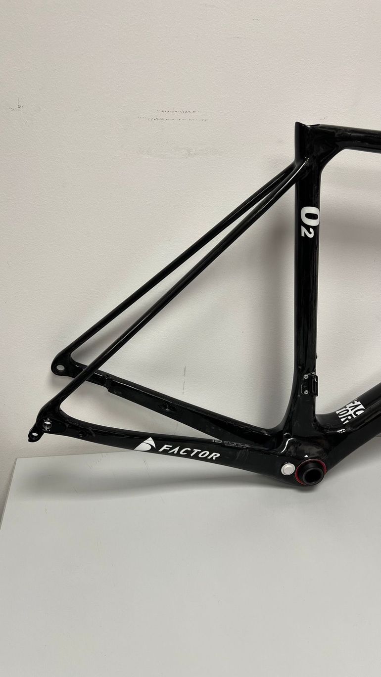 Used Factor O2 2023 Frameset 2023 Road & Gravel, Black — image 2 of 13