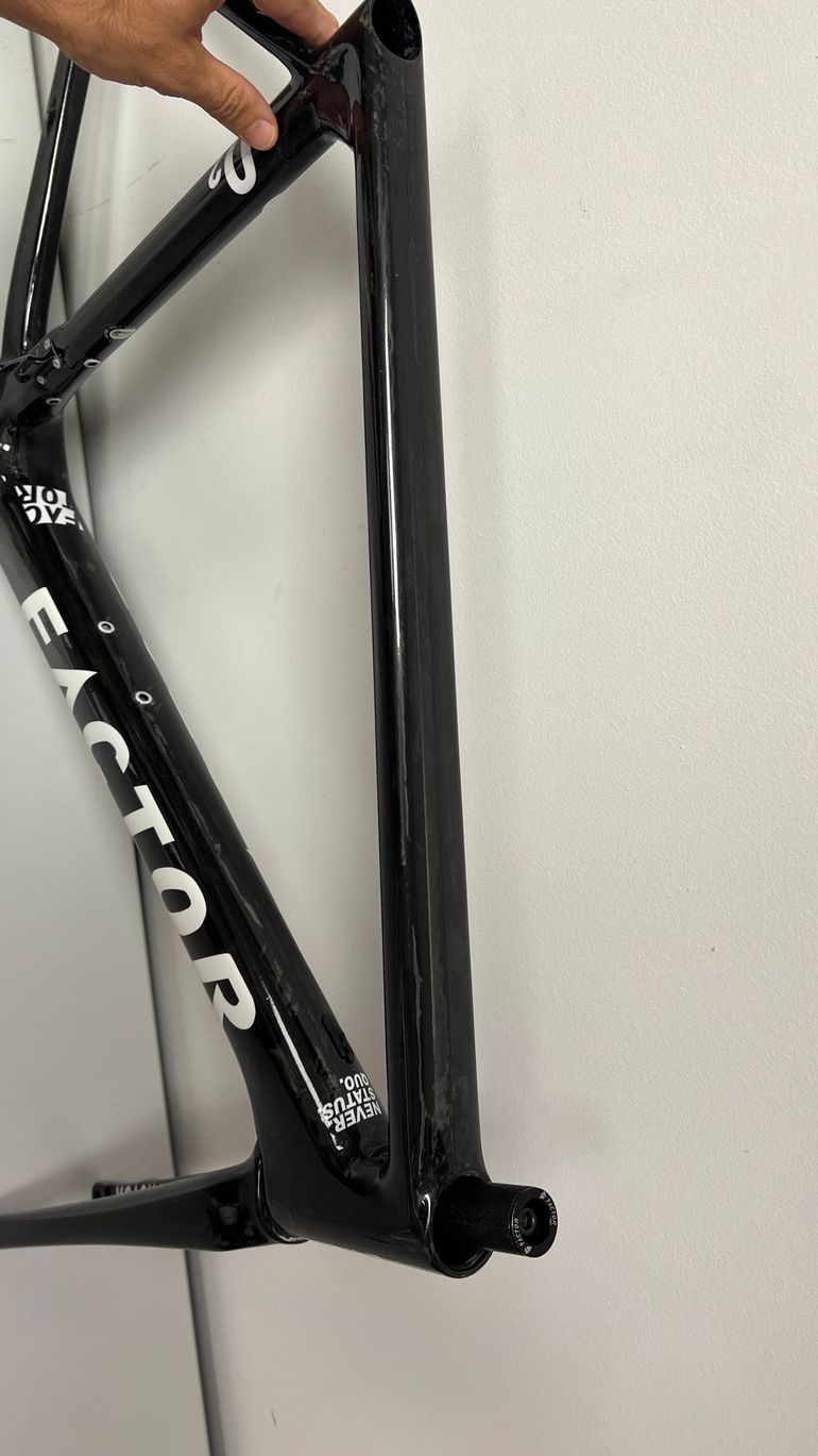 Used Factor O2 2023 Frameset 2023 Road & Gravel, Black — image 7 of 13