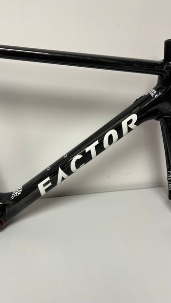 Used Factor O2 2023 Frameset 2023 Road & Gravel, Black — image 4 of 13