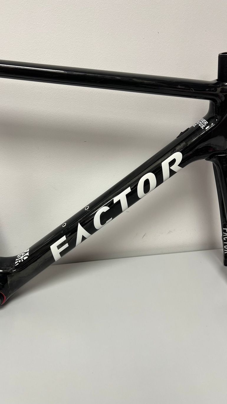Used Factor O2 2023 Frameset 2023 Road & Gravel, Black — image 4 of 13