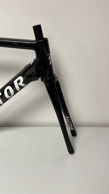 Used Factor O2 2023 Frameset 2023 Road & Gravel, Black — image 3 of 13