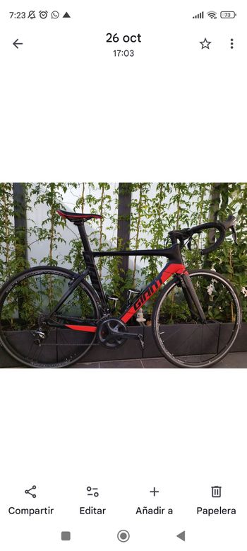 Used Giant Propel Advanced 1 2016 2016 Road & Gravel