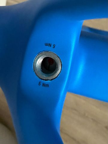 Used Canyon Endurace CF SL Disc 7.0 2020 Frameset 2020 Road & Gravel, Blue — image 4 of 4