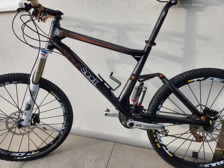 Used Scott Genius 10 2010 2010 Mountainbike, Black — image 7 of 8