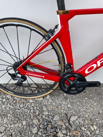 Used Orbea ORCA AERO M20TEAM 2018 2018 Road & Gravel, Red — image 3 of 4
