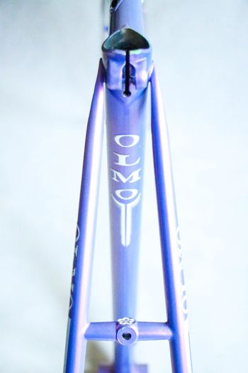 Used Olmo Sanremo Frameset 1990 Road & Gravel, Blue — image 10 of 13