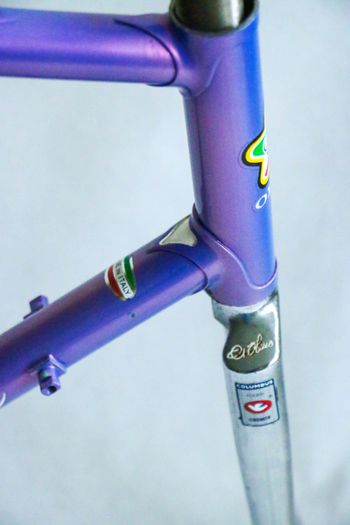 Used Olmo Sanremo Frameset 1990 Road & Gravel, Blue — image 6 of 13