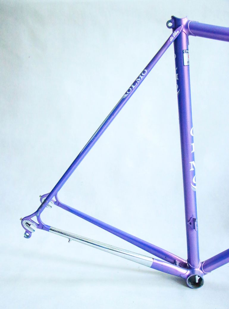 Used Olmo Sanremo Frameset 1990 Road & Gravel, Blue — image 7 of 13