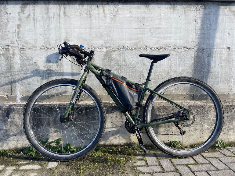 Used Surly Ogre 2012 2012 Mountainbike, Green — image 7 of 8