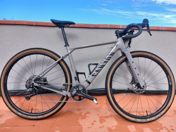Used Canyon Grizl 7 1by 2023 2023 Road & Gravel, Light Gray — image 4 of 4