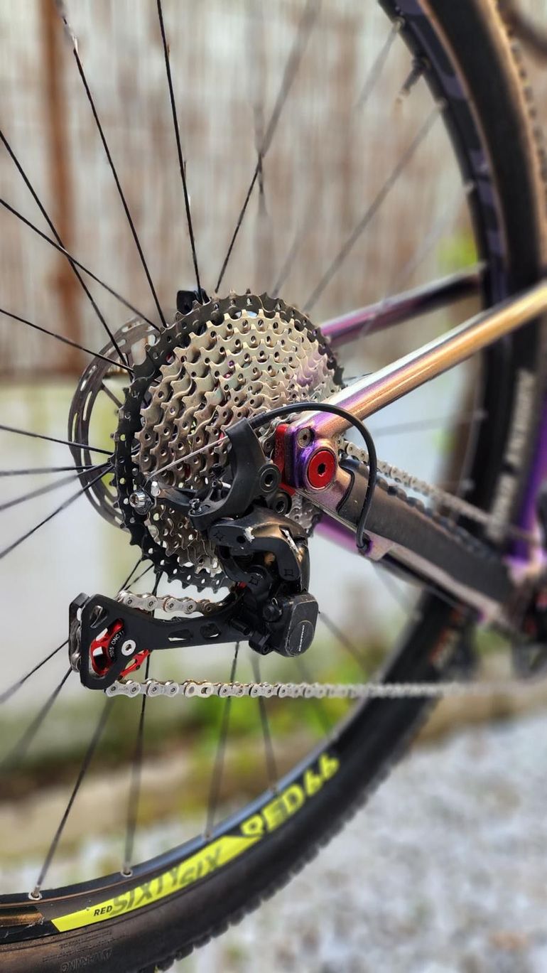 Used Mondraker Podium Shimano Deore XT 2021 Mountainbike, Purple — image 2 of 8