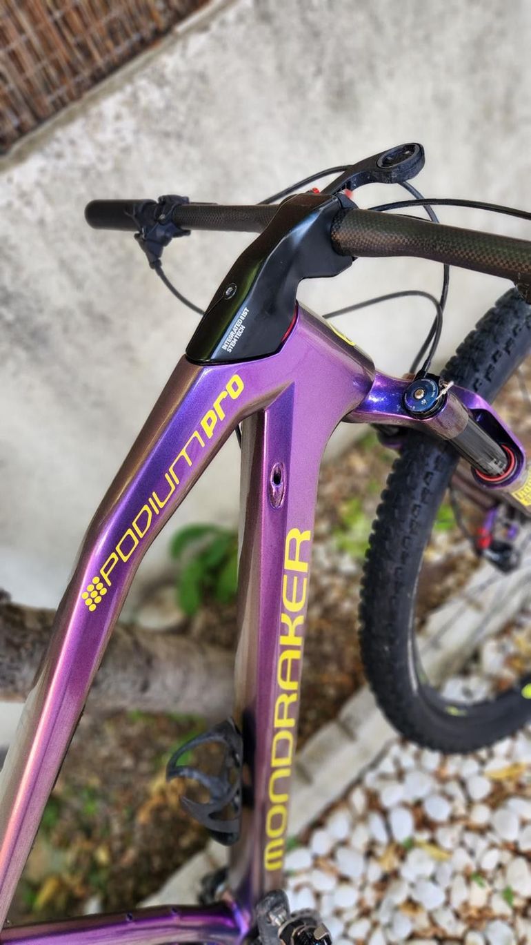 Used Mondraker Podium Shimano Deore XT 2021 Mountainbike, Purple — image 8 of 8