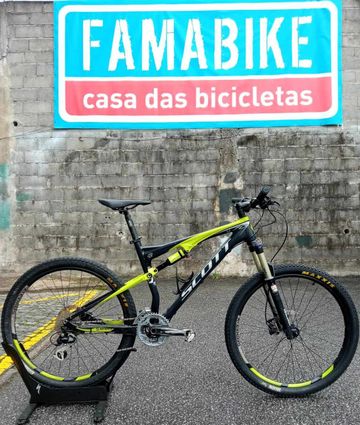 Used Scott Spark 70 2012 Mountainbike, Green — image 1 of 6