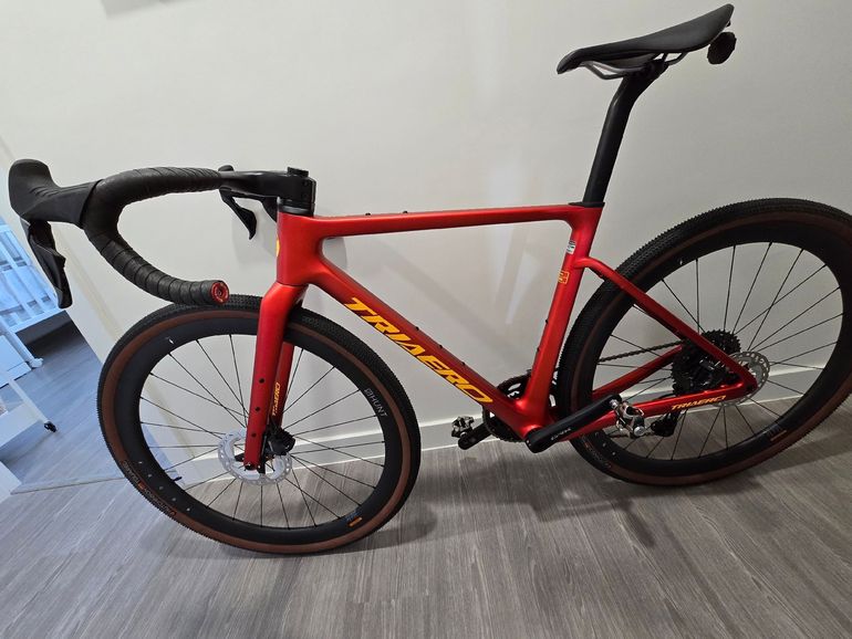Used ICAN Graro 2025 Road & Gravel, Red — image 3 of 12