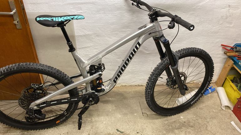 Propain Spindrift AL 4 2024 2024 Mountainbike usato, Grigio chiaro — immagine 4 di 4