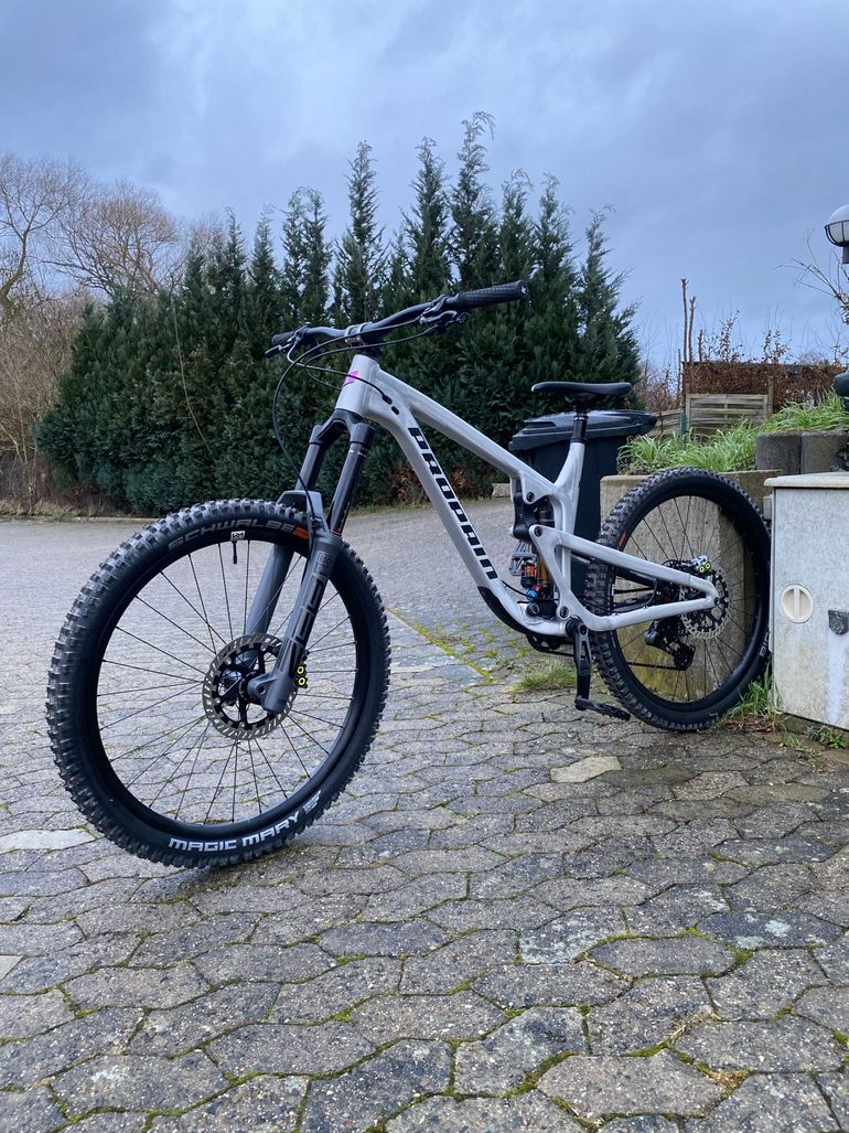 Propain Spindrift AL 4 2024 2024 Mountainbike usato, Grigio chiaro — immagine 3 di 4