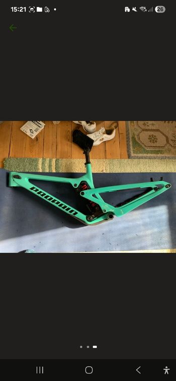 Used Propain RAGE 3 R CF 2023 Mountainbike, Blue — image 2 of 8