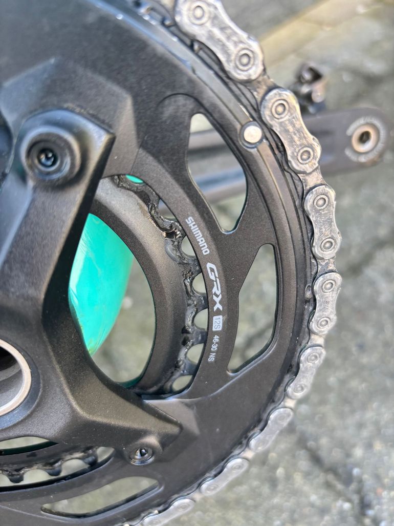 Used Bianchi Impulso COMP GRX 610 disc 2023 2023 Road & Gravel, Green — image 6 of 7