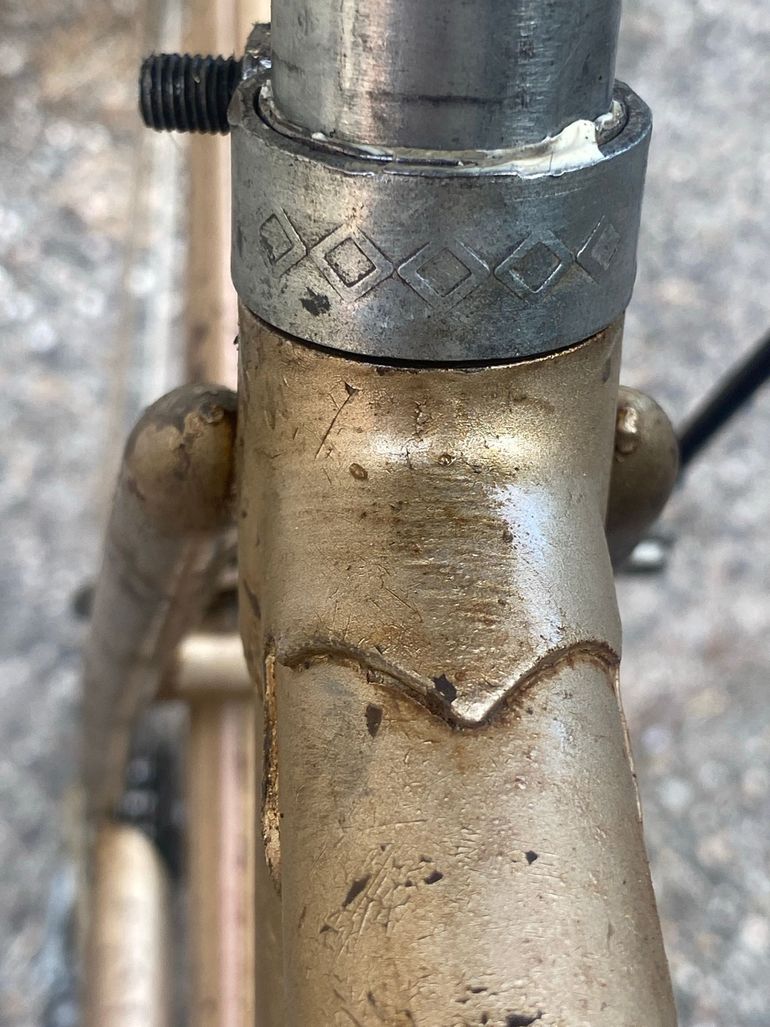 Used Guerra Learco Guerra Vintage ‘60s 1967 Road & Gravel, Light Gray — image 12 of 12