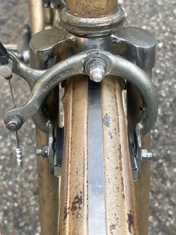 Used Guerra Learco Guerra Vintage ‘60s 1967 Road & Gravel, Light Gray — image 11 of 12