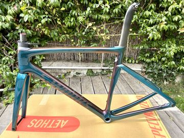 Used Specialized S-Works Tarmac SL7 Frameset Frameset 2023 Road & Gravel, Blue — image 1 of 7
