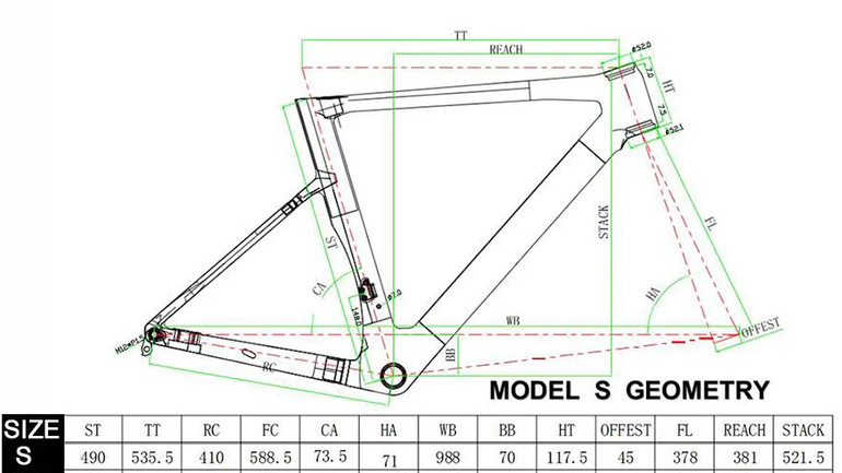 Used Hygge Model S 2024 Road & Gravel, Green — image 7 of 7