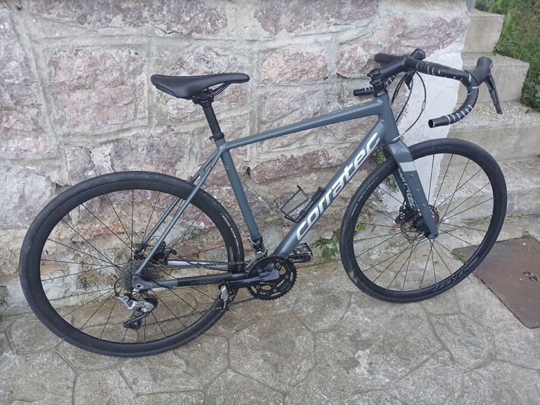 Used Corratec Allroad Shimano 105 2022 Road & Gravel, Light Gray — image 1 of 6