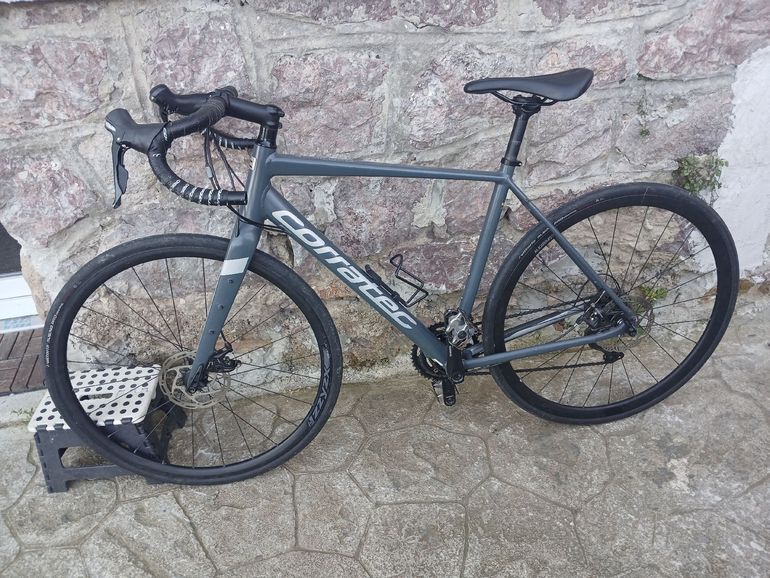 Used Corratec Allroad Shimano 105 2022 Road & Gravel, Light Gray — image 2 of 6