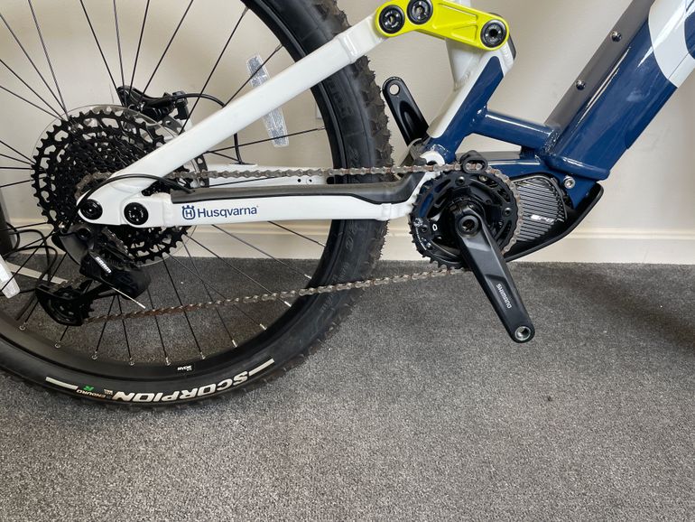 Used Husqvarna Mountain Cross MC2 E-MTB 2023 Mountainbike, Blue — image 8 of 11