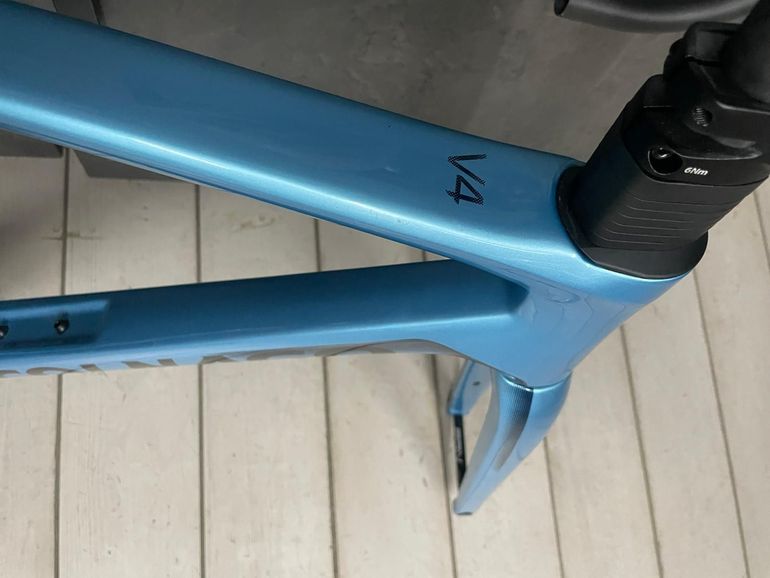 Used Colnago V4 Frameset 2025 Road & Gravel, Blue — image 4 of 5