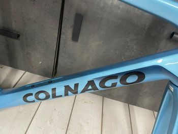 Used Colnago V4 Frameset 2025 Road & Gravel, Blue — image 3 of 5