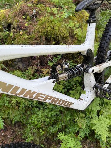 Used Nukeproof Mega 290 Carbon Factory 2023 Frameset 2023 Mountainbike, White, 29 — image 3 of 3