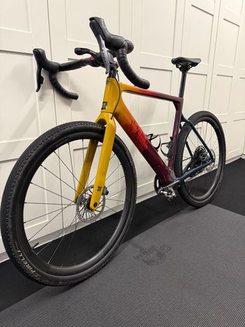 Used 3T Exploro TEAM FORCE/EAGLE eTAP 2020 2020 Road & Gravel, Orange — image 2 of 13