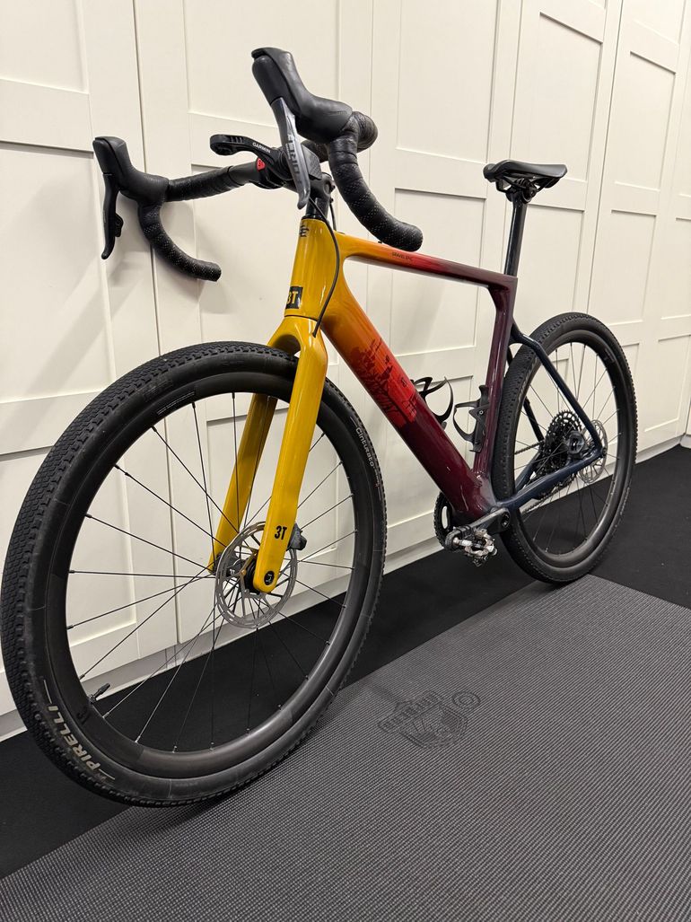 Used 3T Exploro TEAM FORCE/EAGLE eTAP 2020 2020 Road & Gravel, Orange — image 2 of 13
