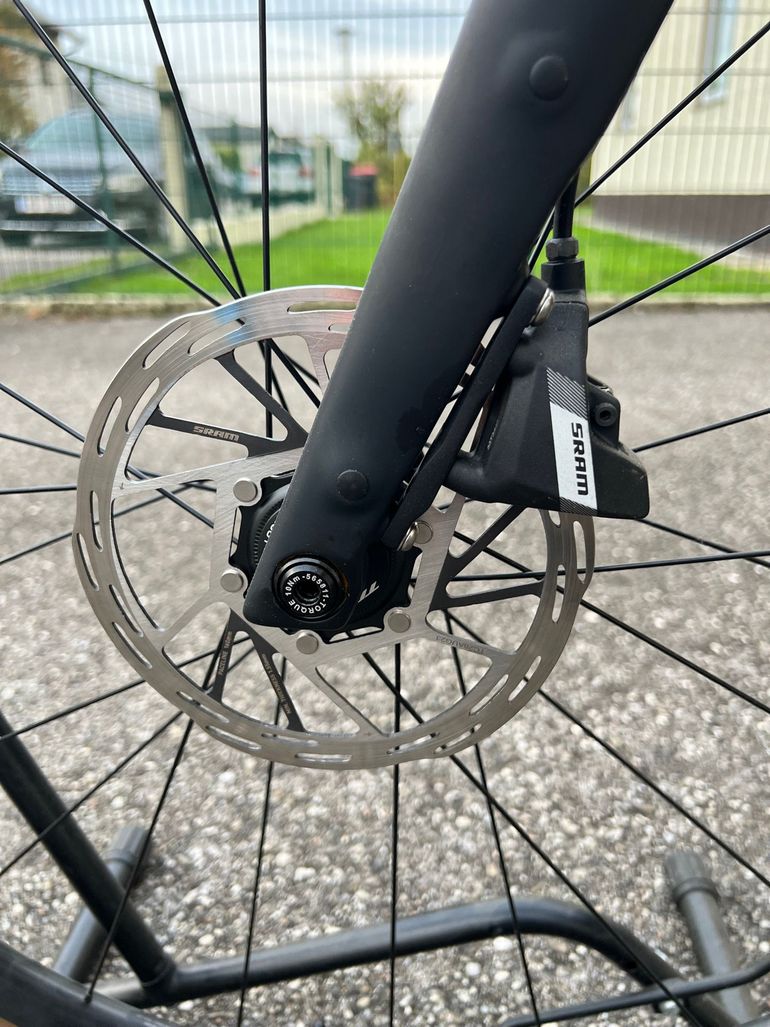 Used Trek Checkpoint SRAM Apex 2024 Road & Gravel, Light Gray — image 5 of 9