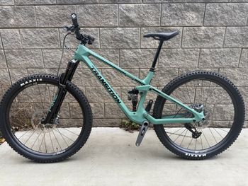 Used Transition Smuggler Carbon GX AXS 2024 2024 Mountainbike, Green, 29 — image 2 of 8